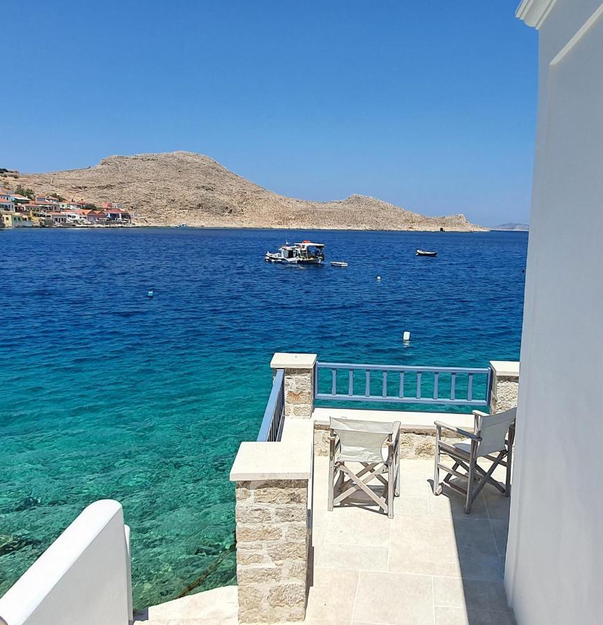 Halki Sea Breeze - A Waterfront Villa Екстериор снимка